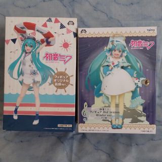 タイトー(TAITO)の初音ミク　フィギュアセット　２体(ゲームキャラクター)