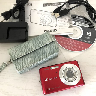 カシオ(CASIO)のCASIO EXILIM ZOOM EX-Z77 フランフランデジカメバック付き(コンパクトデジタルカメラ)