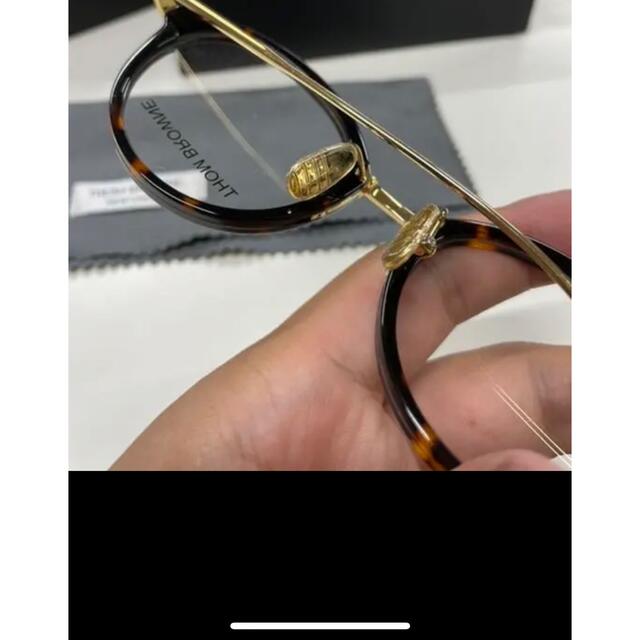 トム・ブラウン Thom Browne メガネ 眼鏡 デミ TORTOISE 1点物になり