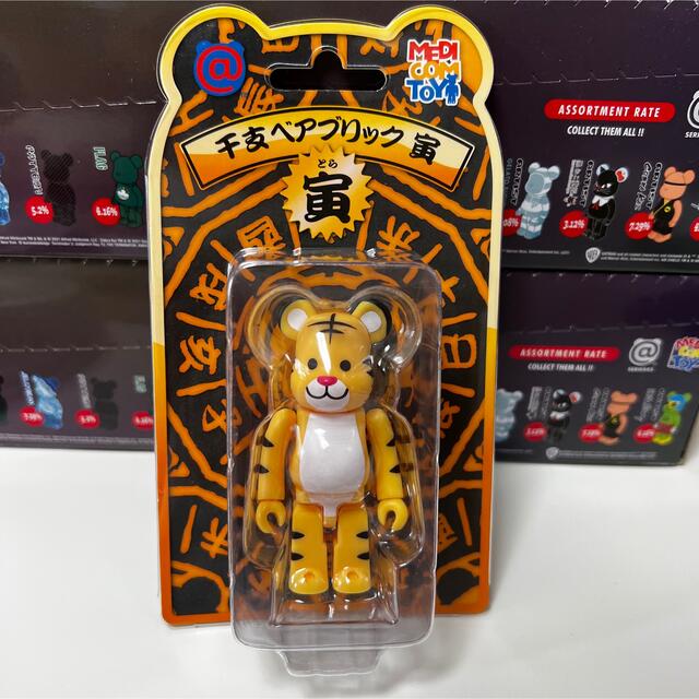 BE@RBRICK(ベアブリック)のbe@rbrick ベアブリック 寅　干支 ハンドメイドのおもちゃ(フィギュア)の商品写真