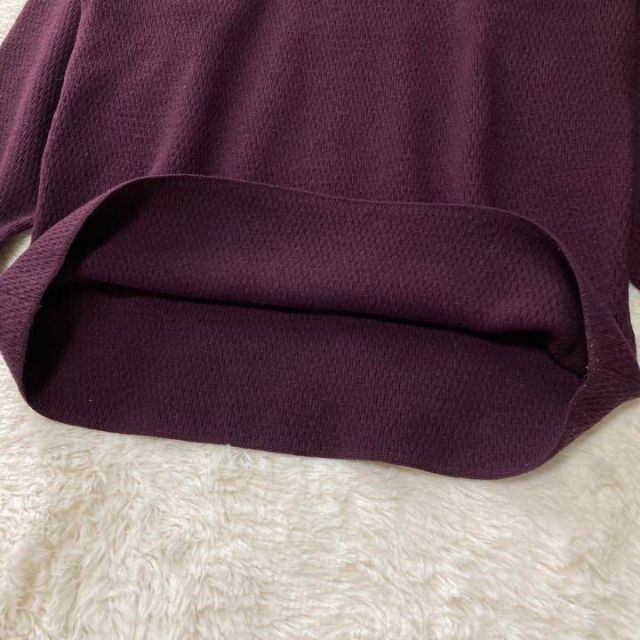 新品タグ付き 6 ロクShoulder 2Hole KNIT ニット