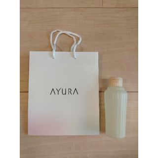 アユーラ(AYURA)のAYURAショッパー、メディテーションバスα空ボトルセット♡(ショップ袋)