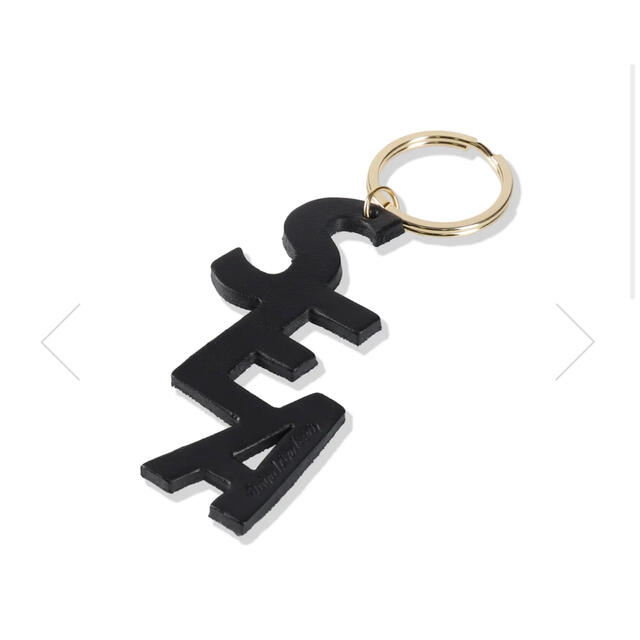 wind and sea  LEATHER KEY HOLDER / BLACK メンズのファッション小物(キーホルダー)の商品写真