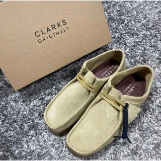 送料無料‼︎正規品CLARKS クラークス　ワラビー(スリッポン/モカシン)