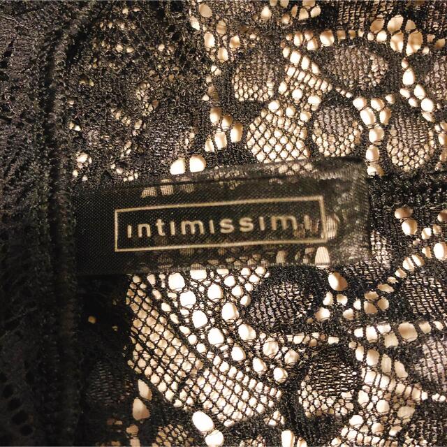 【めい様専用】Intimissimi レースベビードール ブラック＆ホワイト S レディースの下着/アンダーウェア(その他)の商品写真