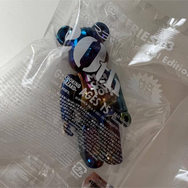 BE@RBRICK(ベアブリック)の3点セット　ベアブリック 43 ノベルティ ハンドメイドのおもちゃ(フィギュア)の商品写真