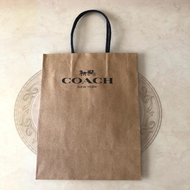 COACH(コーチ)のコーチ　ショップ袋　新品、未使用品 レディースのバッグ(ショップ袋)の商品写真