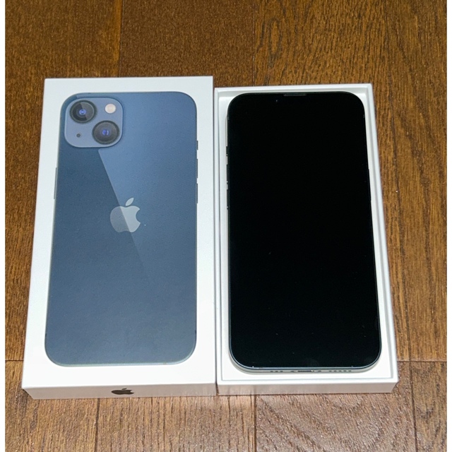 超美品 Apple iPhone13 128GB ミッドナイト SIMフリー