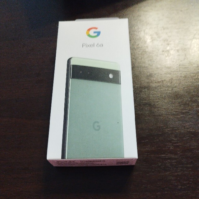 Google Pixel6a RAM6GB ROM128GBカラー sageスマートフォン/携帯電話