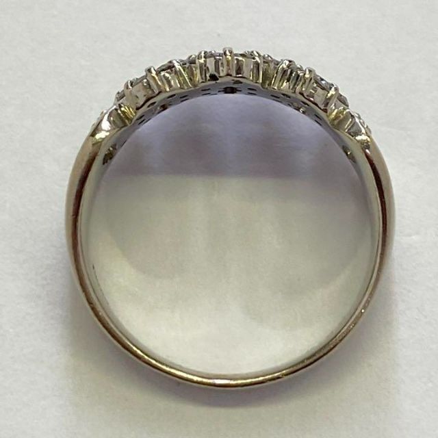 K18WG　ダイヤモンドリング　D0.50ct　サイズ10号　5.5ｇ　送料無料 レディースのアクセサリー(リング(指輪))の商品写真