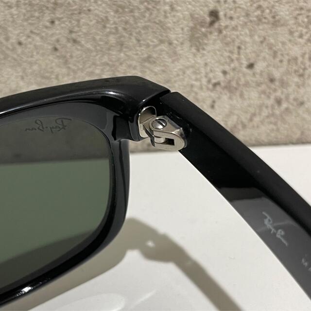 Ray-Ban(レイバン)の【美品】Ray Banレイバン サングラス  黒縁 ユニセックス メンズのファッション小物(サングラス/メガネ)の商品写真