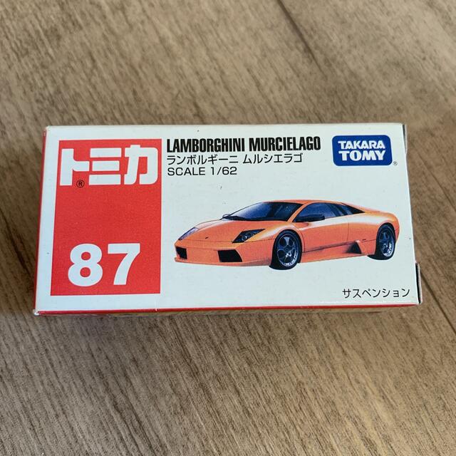 Takara Tomy 【新品未開封】 No.87 ランボルギーニ ムルシエラゴ 廃盤 トミカミニカーの通販 by 激レアショップ|タカラトミーならラクマ トミカNo.87 ランボルギーニ ムルシエラゴ ②