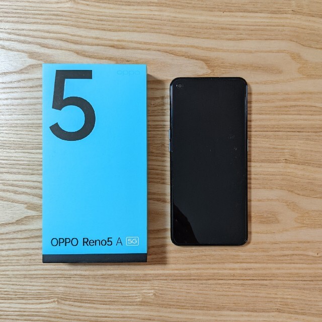 OPPO Reno5 A アイスブルー SIMフリー【モバイル】