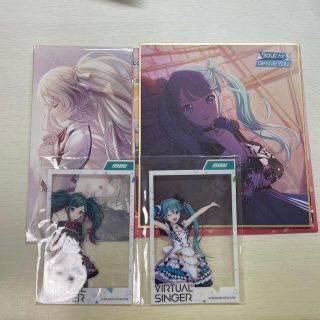 セガ(SEGA)の初音ミク 色紙 おでかけフォトコレクション 🍀 アニメイト特典(ボーカロイド)