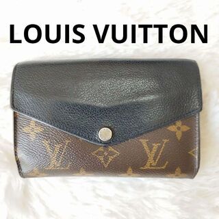 ルイヴィトン(LOUIS VUITTON)の良品✨ルイヴィトン　パラス　コンパクト　モノグラム　ブラック　折り財布　正規品(財布)