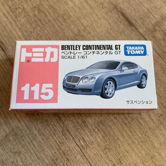 Takara Tomy(タカラトミー)の【新品未開封】 No.115 ベントレーコンチネンタルGT 廃盤　トミカミニカー エンタメ/ホビーのおもちゃ/ぬいぐるみ(ミニカー)の商品写真