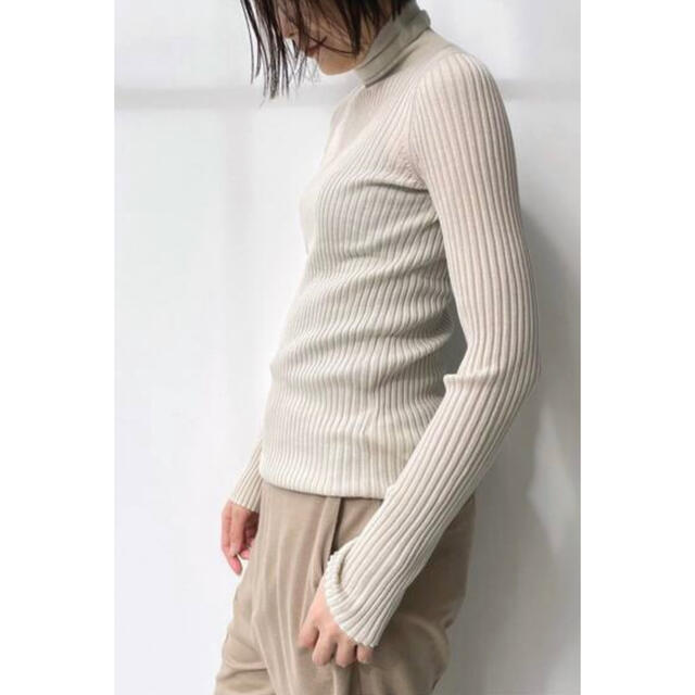 L’Appartement  Americansleeve RIB KNIT◆