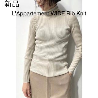 アパルトモンドゥーズィエムクラス(L'Appartement DEUXIEME CLASSE)のL'Appartement WIDE Rib Knit(ニット/セーター)