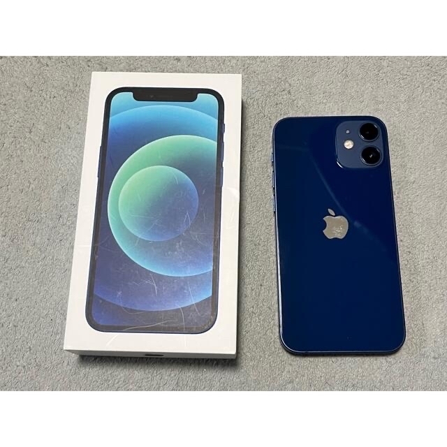 ✨美品✨ iPhone 12mini ブルー 128GB SIMフリー 箱付き