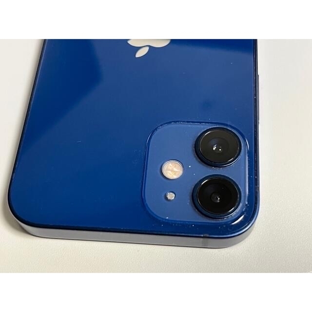 専門ショップ 12mini iPhone ✨美品✨ - iPhone ブルー 箱付き SIM