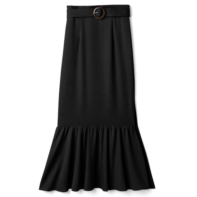 GRL(グレイル)のGRL ベルト付きサイドスリットマーメイドスカート M レディースのスカート(ロングスカート)の商品写真