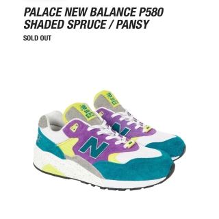 パレス(PALACE)のPALACE NEW BALANCE P580 SHADED SPRUCE (スニーカー)