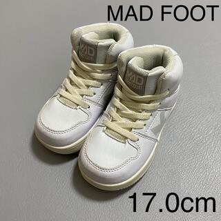 MAD FOOT - MAD FOOT! マッドフット！ ハイカットスニーカー ホワイト 17.0cm