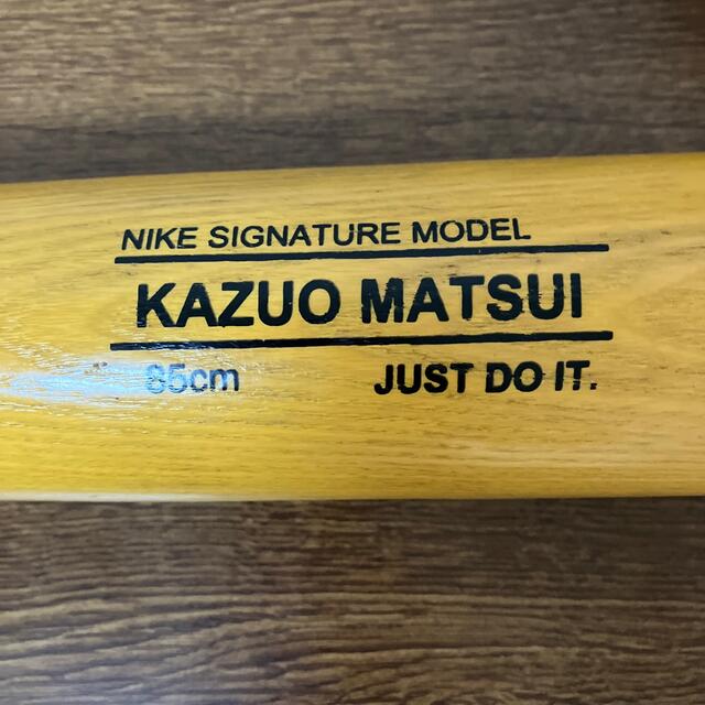 NIKE(ナイキ)の松井稼頭央　ナイキ　軟式バット　西武ライオンズ スポーツ/アウトドアの野球(バット)の商品写真