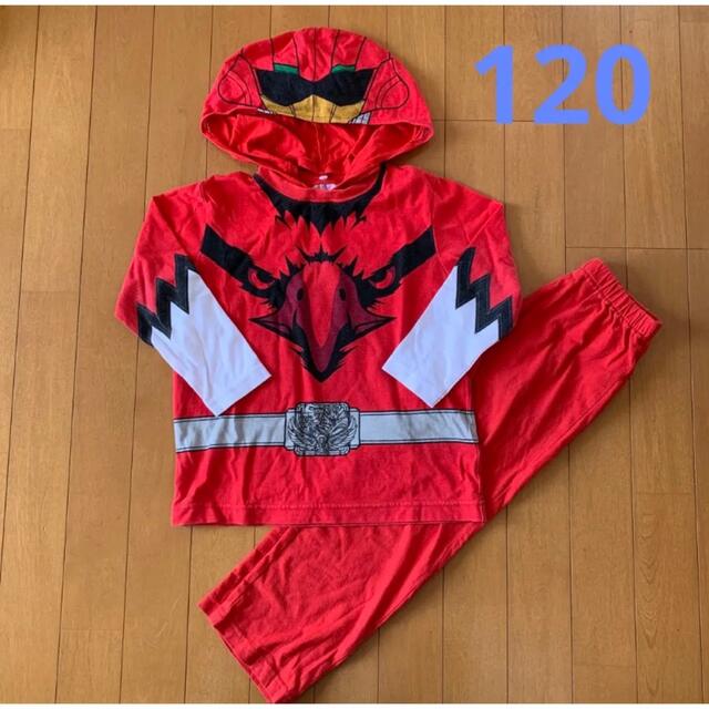 芸能人愛用 ジュウオウジャー パジャマ 長袖 120㎝ 新品 イーグル 動物戦隊ジュウオウジャー ジュウオウイーグル なりきりパジャマ 110