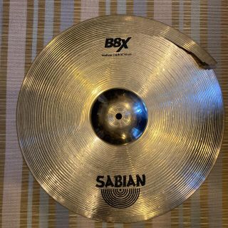 パール(pearl)のSABIAN(セイビアン) B8X Medium Crash 18(シンバル)