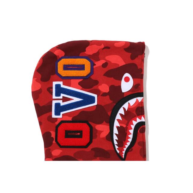 A BATHING APE(アベイシングエイプ)のS BAPE OVO SHARK FULL ZIP HOODIE BLACK メンズのトップス(パーカー)の商品写真