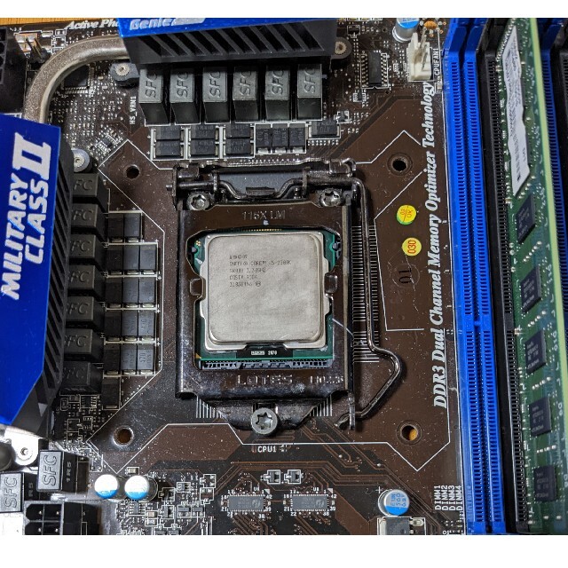 【動作確認済み】i5-2500K+Z68マザーボード セット