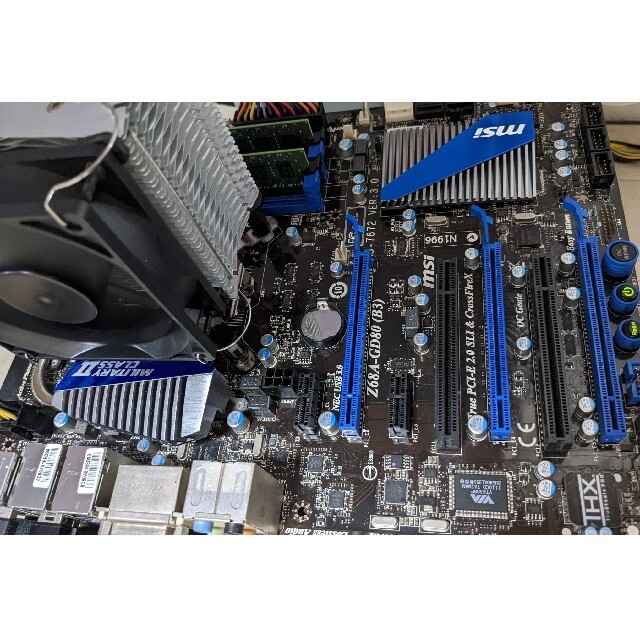 【動作確認済み】i5-2500K+Z68マザーボード セット