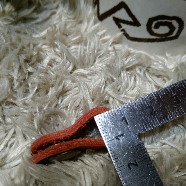 RED SIBO leather Code carver スマホ/家電/カメラのスマホアクセサリー(その他)の商品写真