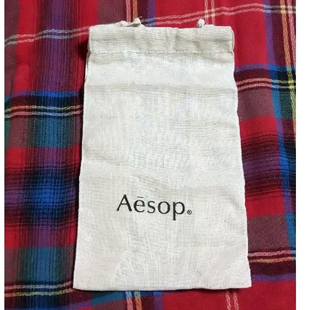 Aesop(イソップ)のイソップ　袋　巾着袋 ハンドメイドのファッション小物(その他)の商品写真