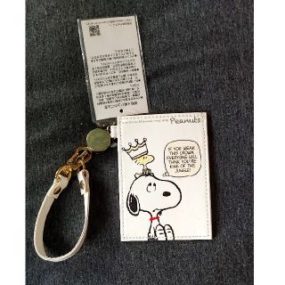 スヌーピー(SNOOPY)のスヌーピー　定期入れ(名刺入れ/定期入れ)