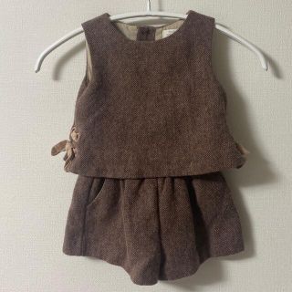 ザラキッズ(ZARA KIDS)のZara Baby Girl ロンパース オールインワン(ロンパース)