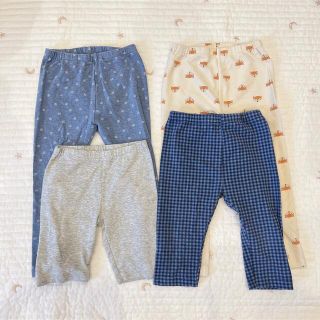 ユニクロ(UNIQLO)のユニクロ レギンス 4点セット 100cm(パンツ/スパッツ)