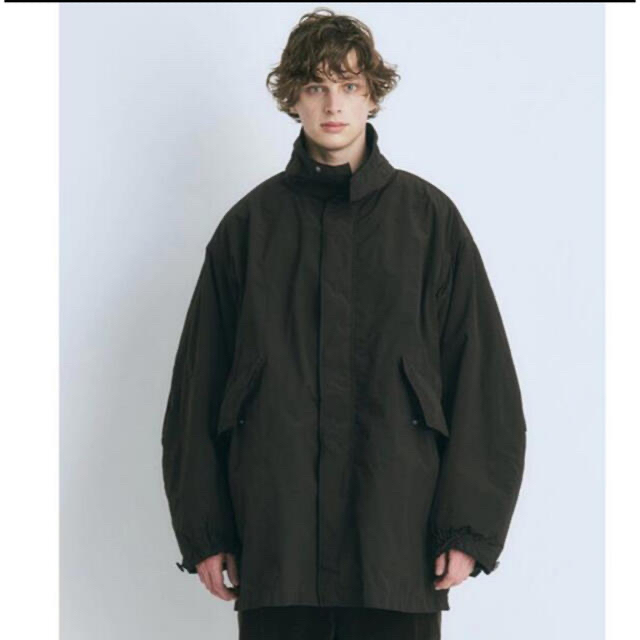 ATON エイトン 20AW VENTILE NYLON ショートモッズコート