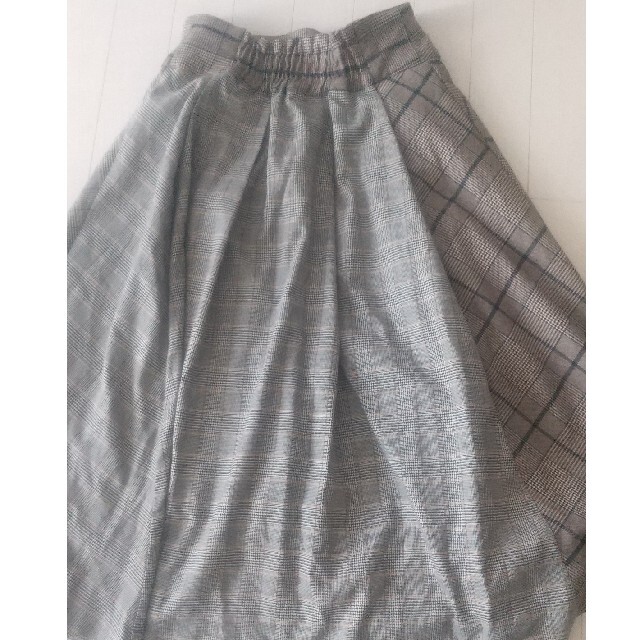 OZOC(オゾック)のozoc  秋チェックが可愛いフレアーロングスカート レディースのスカート(ロングスカート)の商品写真