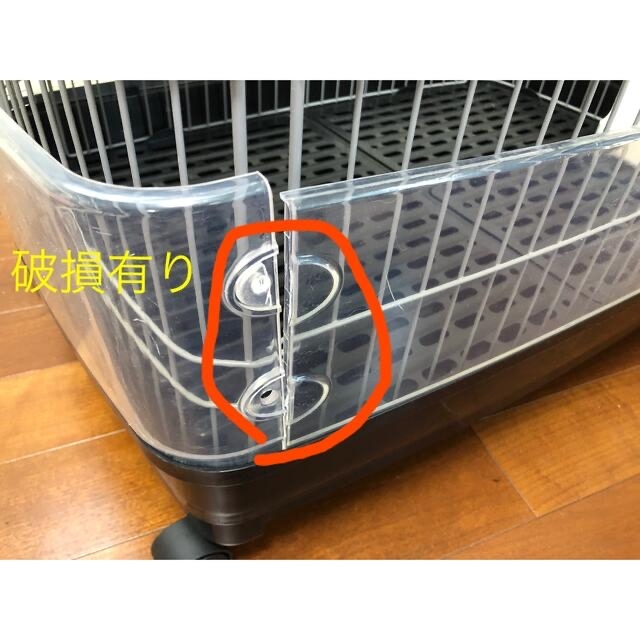 マルカン うさぎ クリアケージ Mと飼育セット一部の通販 by マルカン うさぎ クリアケージ Mと飼育セット一部の通販 by