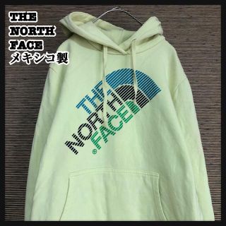 ザノースフェイス(THE NORTH FACE)のノースフェイス】メキシコ製　プルオーバーパーカー　デカロゴ　ビッグプリント　□３(パーカー)