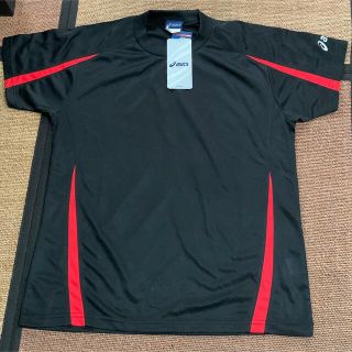 アシックス(asics)の⭐︎新品⭐︎asics  アシックス　Tシャツ　黒　Sサイズ　タグ付き(Tシャツ/カットソー(半袖/袖なし))