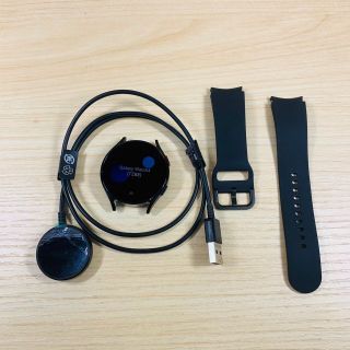 サムスン(SAMSUNG)の美品 GALAXY Watch 4 SM-R875F ZK 44mm 589(スマートフォン本体)