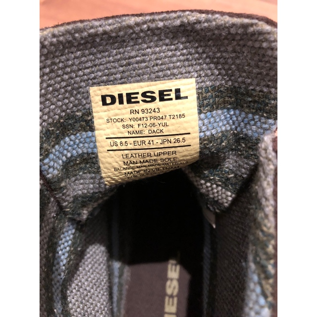DIESEL(ディーゼル)のディーゼル メンズの靴/シューズ(ブーツ)の商品写真