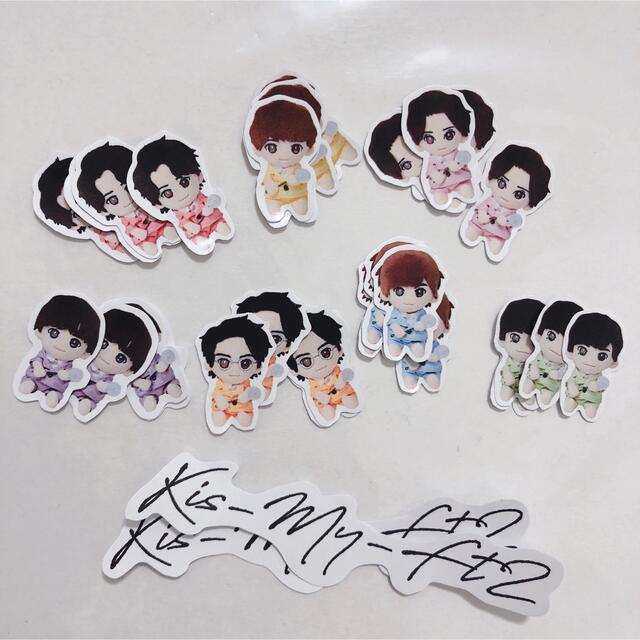 Kis-My-Ft2♡ぬいぐるみステッカー(オーダー用) オンラインストア