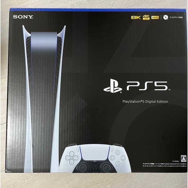 SONY(ソニー)のSONY PlayStation5 CFI-1000B01 エンタメ/ホビーのゲームソフト/ゲーム機本体(家庭用ゲーム機本体)の商品写真