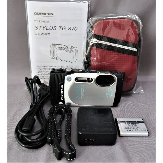OLYMPUS - 自撮り防水タフネスコンデジ　　５倍ズーム・チルト液晶搭載