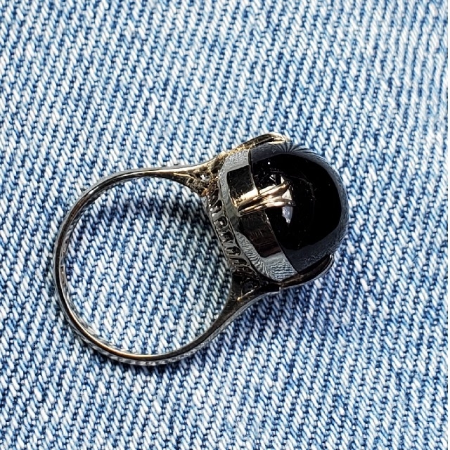 K18金ホワイトゴールド  指輪  10号 7.1ｇ 16mm