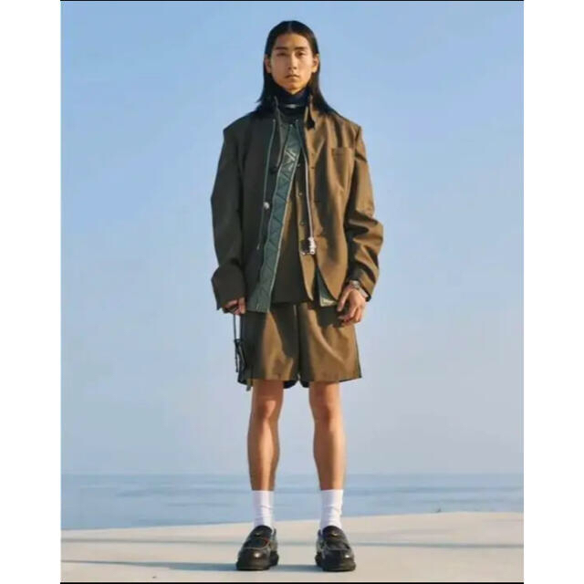 sacai(サカイ)のsacai サカイ 2021ss ドッキングジャケット メンズのジャケット/アウター(テーラードジャケット)の商品写真